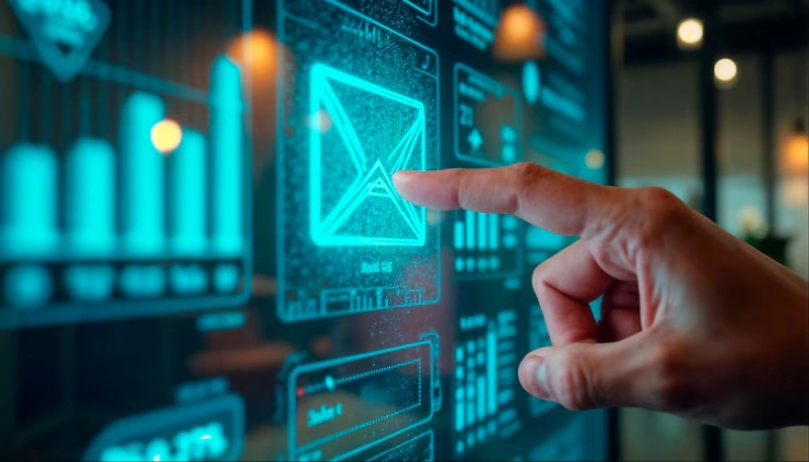 Game Marketing Services in Canada showing touch interface with game analytics